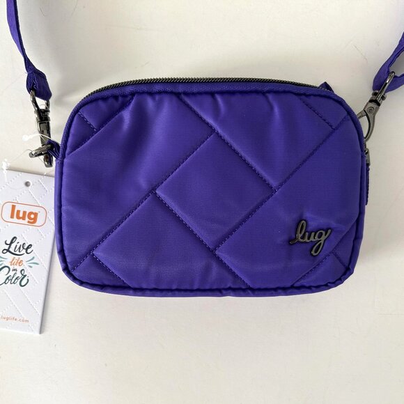 Lug Coupe SE Convertible Crossbody Bag Violet Purple Belt Bag - Picture 1 of 9